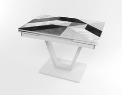 Розкладний стіл Maxi V base білий white/04, Білий, 1100, 700, 750, 1700