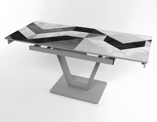 Розкладний стіл Maxi V base сірий grey/01, Сірий, 1100, 700, 750, 1700