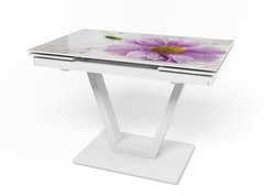 Кухонний стіл розкладний Maxi V білий (MaxiV/white/08), 1100, 700, 750, 1700