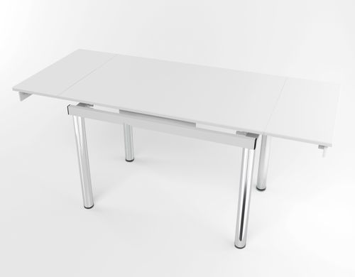 Розкладний стіл Maxi base Білий white/01, Білий, 1100, 700, 750, 1700