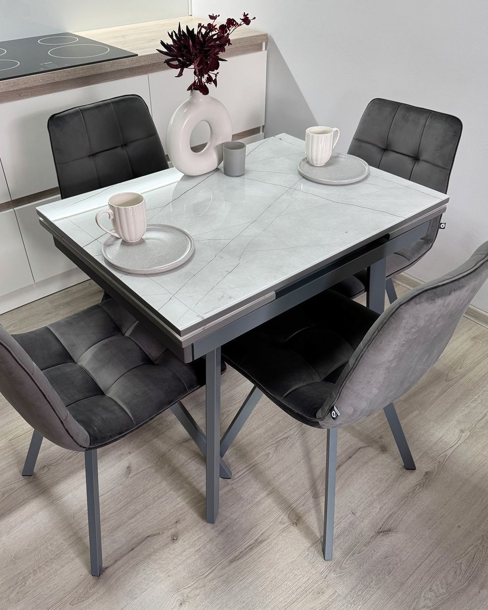 Розкладний стіл Slim Графіт darkgray/70, Темно-синій, 1100, 700, 750, 1700