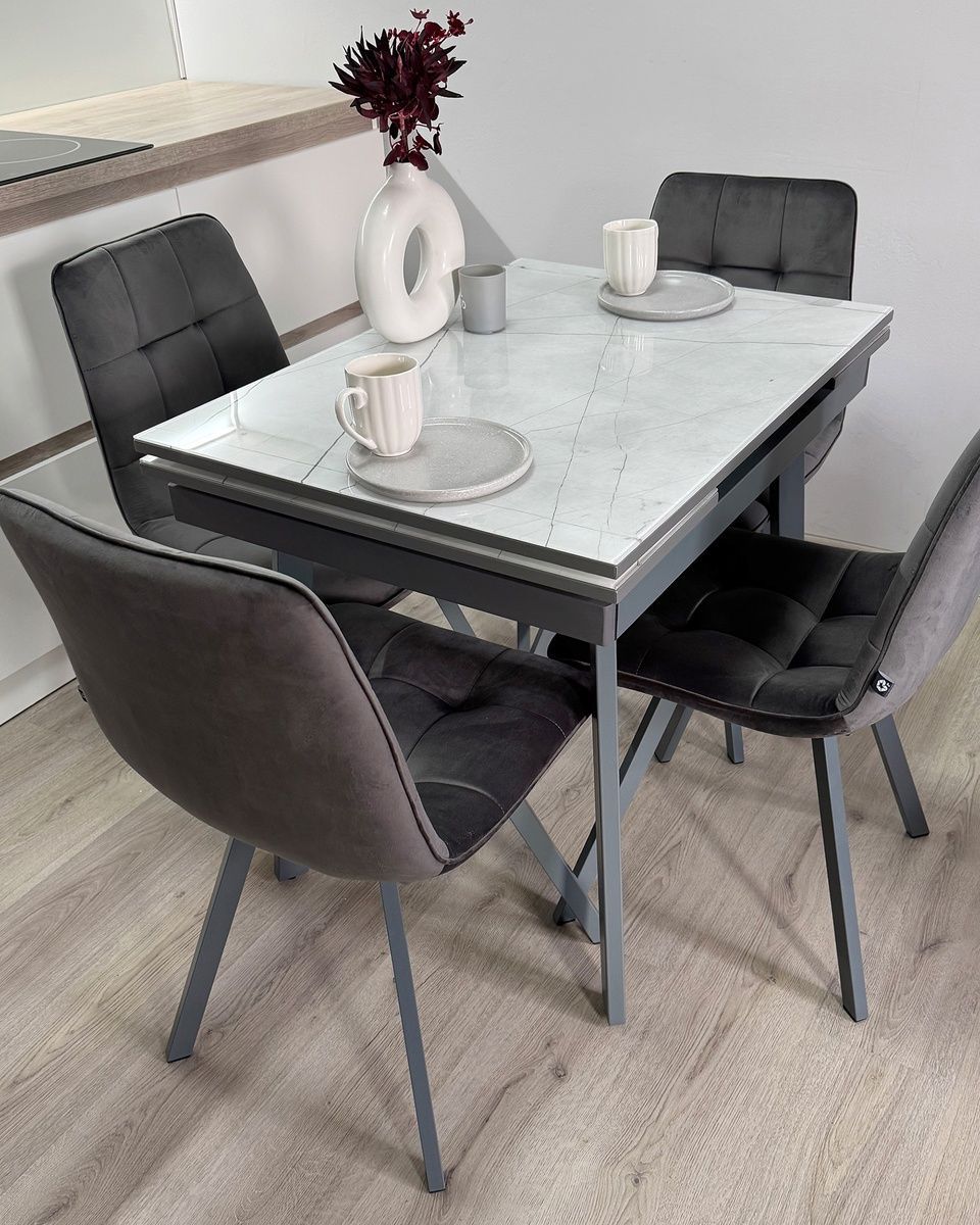 Розкладний стіл Slim Графіт darkgray/70, Темно-синій, 1100, 700, 750, 1700