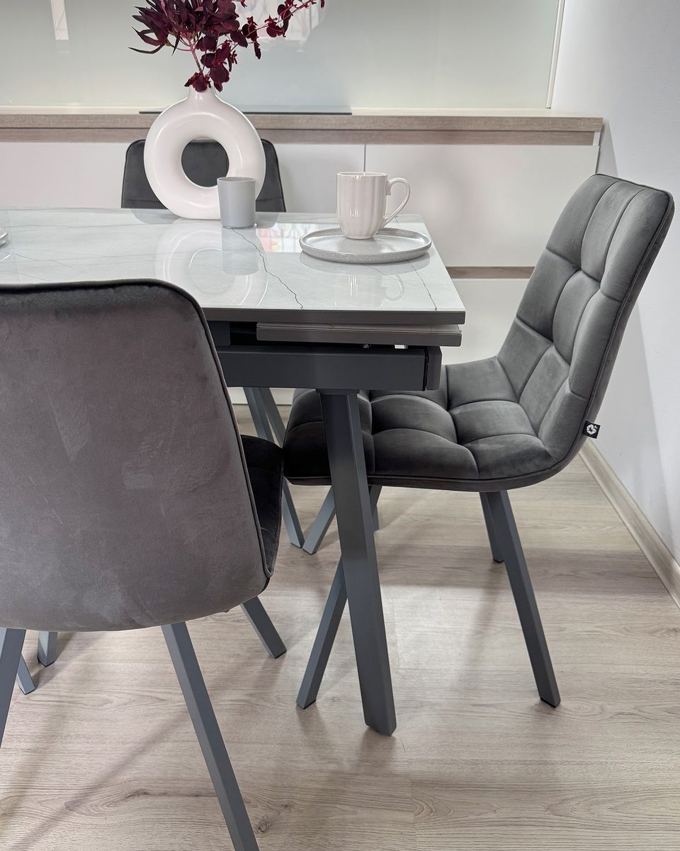 Розкладний стіл Slim Графіт darkgray/70, Темно-синій, 1100, 700, 750, 1700