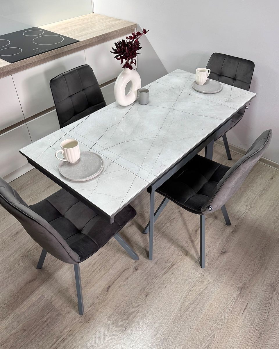 Розкладний стіл Slim Графіт darkgray/70, Темно-синій, 1100, 700, 750, 1700