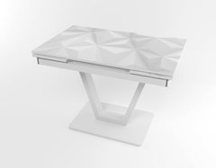 Розкладний стіл Maxi V base білий white/09, Білий, 1100, 700, 750, 1700