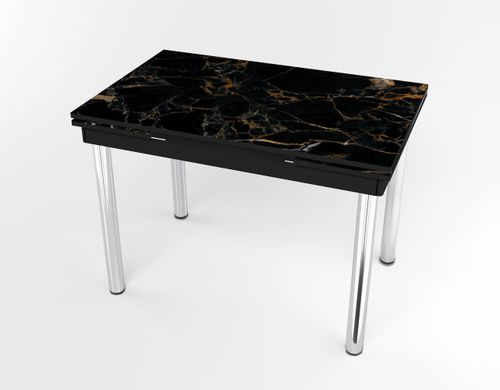 Розкладний стіл Maxi base Чорний black/01, Чорний, 1100, 700, 750, 1700