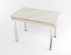 Розкладний стіл Maxi base Бежевий beige/03, Бежевий, 1100, 700, 750, 1700