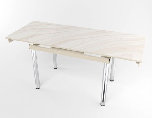 Розкладний стіл Maxi base Бежевий beige/03, Бежевий, 1100, 700, 750, 1700