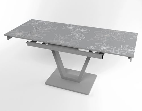 Розкладний стіл Maxi V base сірий grey/02, Сірий, 1100, 700, 750, 1700