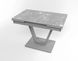 Розкладний стіл Maxi V base сірий grey/02, Сірий, 1100, 700, 750, 1700