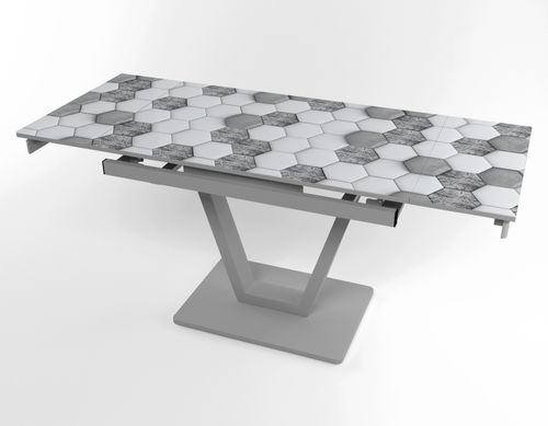 Розкладний стіл Maxi V base сірий grey/03, Сірий, 1100, 700, 750, 1700