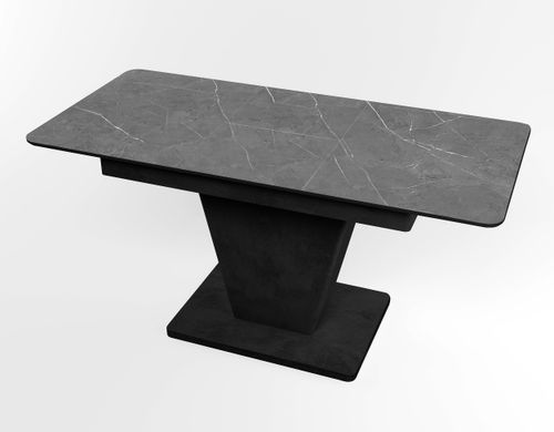 Обідній розкладний стіл Slide Бетон чорний black/19, Бетон чорний, 1100, 700, 750, 1500