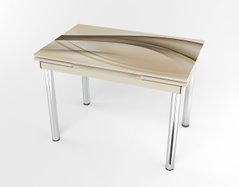 Розкладний стіл Maxi base Бежевий beige/04, Бежевий, 1100, 700, 750, 1700