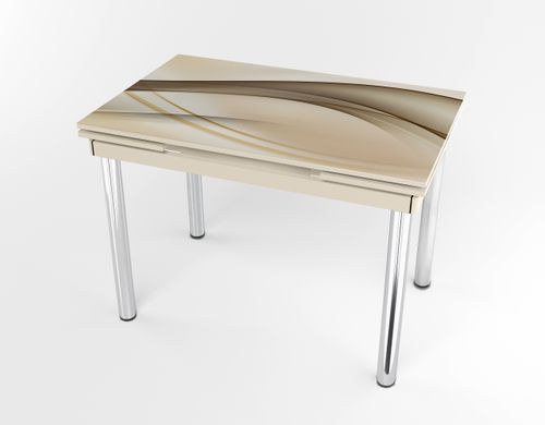 Розкладний стіл Maxi base Бежевий beige/04, Бежевий, 1100, 700, 750, 1700