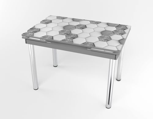 Розкладний стіл Maxi base Сірий grey/14, Сірий, 1100, 700, 750, 1700
