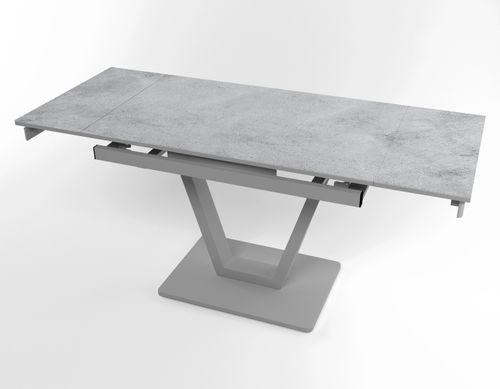 Розкладний стіл Maxi V base сірий grey/04, Сірий, 1100, 700, 750, 1700