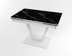 Розкладний стіл Maxi V base білий white/13, Білий, 1100, 700, 750, 1700
