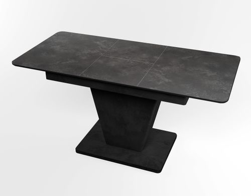 Обідній розкладний стіл Slide Бетон чорний black/30, Бетон чорний, 1100, 700, 750, 1500