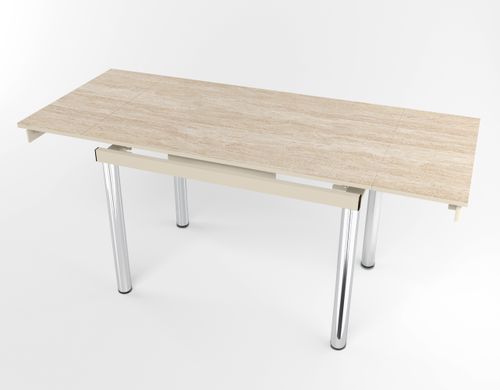Розкладний стіл Maxi base Бежевий beige/05, Бежевий, 1100, 700, 750, 1700