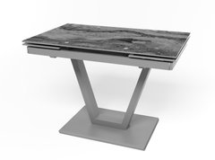 Розкладний стіл на кухню Maxi V сірий (MaxiV/grey/14), 1100, 700, 750, 1700