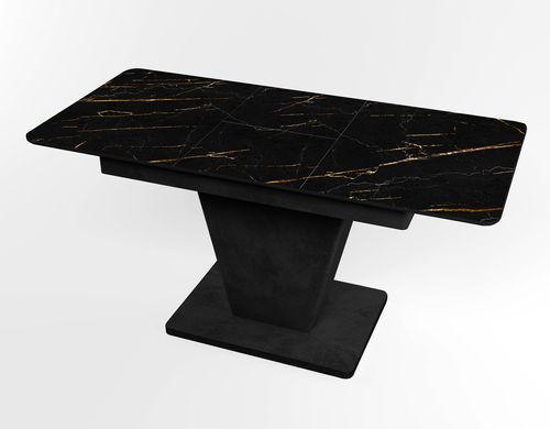 Обідній розкладний стіл Slide Бетон чорний black/26, Бетон чорний, 1100, 700, 750, 1500