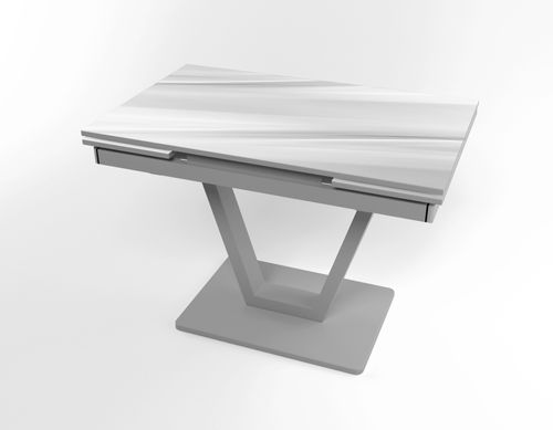 Розкладний стіл Maxi V base сірий grey/09, Сірий, 1100, 700, 750, 1700