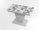 Обідній розкладний стіл Slide сірий gray/06, Бетон світлий, 1100, 700, 750, 1500