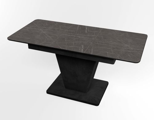 Обідній розкладний стіл Slide Бетон чорний black/33, Бетон чорний, 1100, 700, 750, 1500