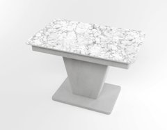 Обідній розкладний стіл Slide сірий gray/26, Бетон світлий, 1100, 700, 750, 1500