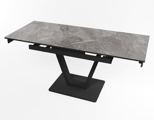 Розкладний стіл Maxi V base чорний black/29, Чорний, 1100, 700, 750, 1700