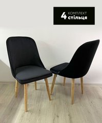Комплект із 4 стільців Martin (wood/black4)