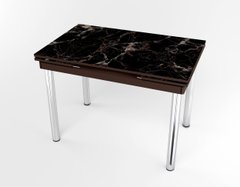 Розкладний стіл Maxi base Коричневий brown/07, Коричневий, 1100, 700, 750, 1700