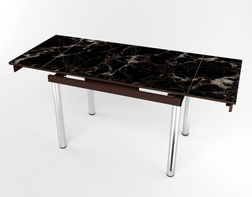 Розкладний стіл Maxi base Коричневий brown/07, Коричневий, 1100, 700, 750, 1700