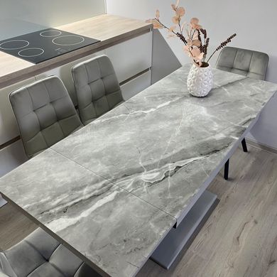 Розкладний стіл Maxi V base сірий grey/21, Сірий, 1100, 700, 750, 1700