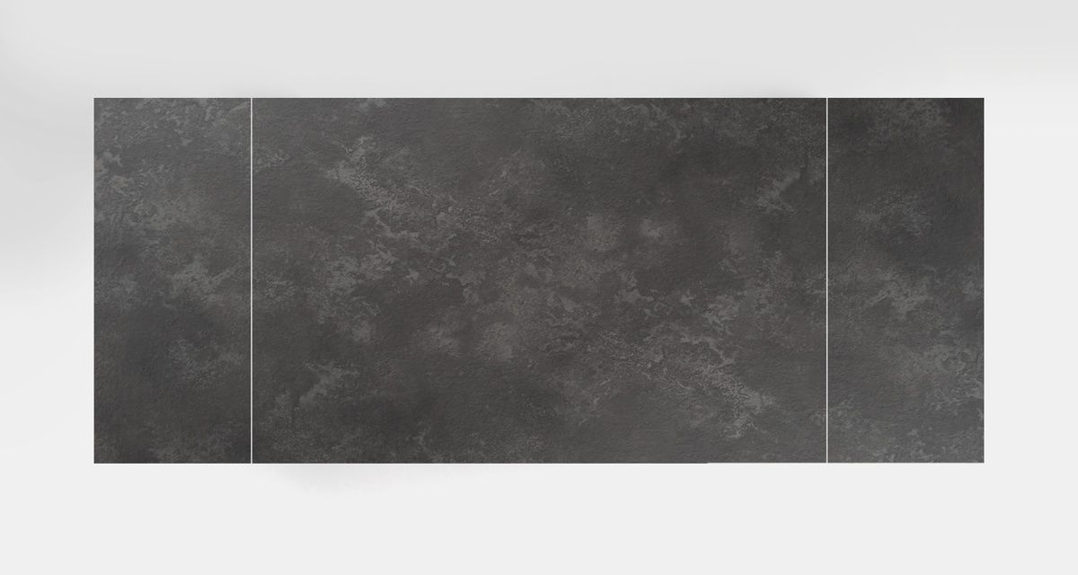 Розкладний стіл Slim Чорний black/42, Чорний, 1100, 700, 750, 1700