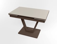 Раскладной стол Maxi V base коричневый brown/02, Коричневый, 1100, 700, 750, 1700