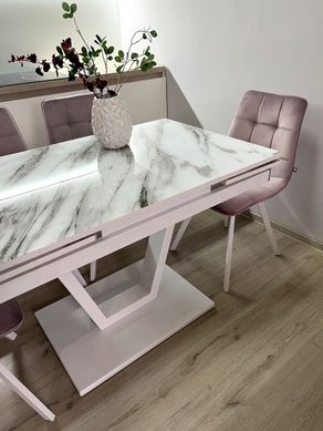 Розкладний стіл Maxi V base білий white/22, Білий, 1100, 700, 750, 1700