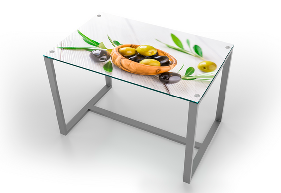Кухонний стіл Range оливка (Range kitchen/grey 03), 1100, 700, 750
