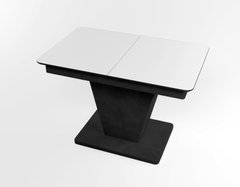 Обідній розкладний стіл Slide Бетон чорний black/01, Бетон чорний, 1100, 700, 750, 1500