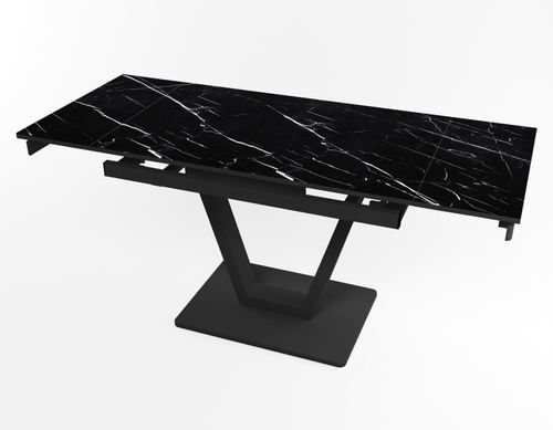 Розкладний стіл Maxi V base чорний black/09, Чорний, 1100, 700, 750, 1700